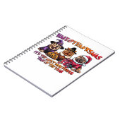 シャールペイハロウィンサンクスギビングクリスマスクラシック ノートブック (左側)