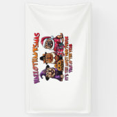 シャールペイハロウィンサンクスギビングクリスマスクラシック 横断幕 (縦)