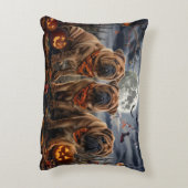 シャールペイハロウィン不気味 アクセントクッション (裏面(縦))