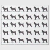 シャールペイ中国のフェリズドッグいけなクリスマスデザイン ラッピングペーパー (フラット)