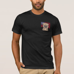 シャールペイ犬のオーナー7月の4th愛国米国アメリ tシャツ