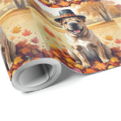 シャールペイ紅葉感謝祭アート ラッピングペーパー (ロールコーナー)