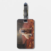 シャールペイ紅葉秋 ラゲッジタグ (裏面縦)