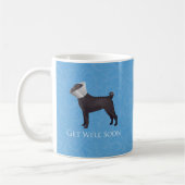 シャール中国のペイゲイグイズマーンデザイン コーヒーマグカップ (左)