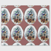 シャール中国のペイトリオクリスマス ラッピングペーパー (フラット)