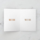 シャール中国のペイ犬の漫画イラストレーション カード (内部)