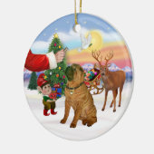 シャール中国のペイ セラミックオーナメント (左)