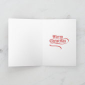 シャール平ブラザーズのクリスマスカード シーズンカード (内部)