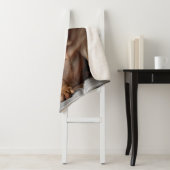 シャール知性があるペイドッグと本デザイン シェルパブランケット (インサイチュ)