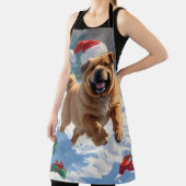 シャール走ペイの雪のクリスマスハット エプロン (インサイチュ)