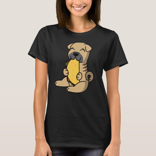 シャール食べペイのタコドッグ Tシャツ (正面)