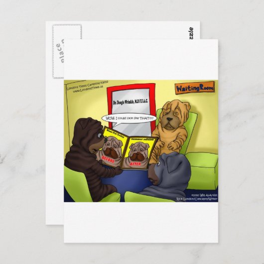 シャール – ペイ整形外科ティおもしろいーマグカップ&ギフト ポストカード (正面/裏面)