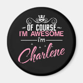 シャーレもちろん私は素晴らしシャーレ・マグネット マグネット (正面)