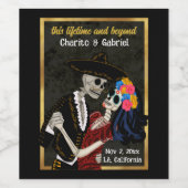 シャーロカトリナシュガースカル踊りブラック ワインラベル (シングルラベル)