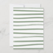 シャーロキュテリーボードの多段トレイ ブライダルシャワー 招待状 (裏面)