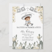 シャーロシルバーホワイトメキシコバウティゾYプライマーアニト 招待状 (正面)