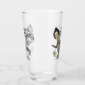 シャーロッおもしろいテブロンテサウルス恐竜ブックリーダー タンブラーグラス (左)