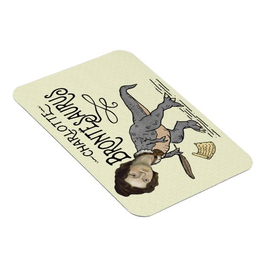 シャーロッおもしろいテブロンテサウルス恐竜ブックリーダー マグネット (右側)