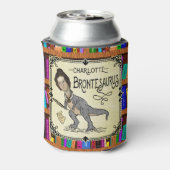 シャーロッおもしろいテブロンテサウルス恐竜ブックリーダー 缶クーラー (缶裏面)