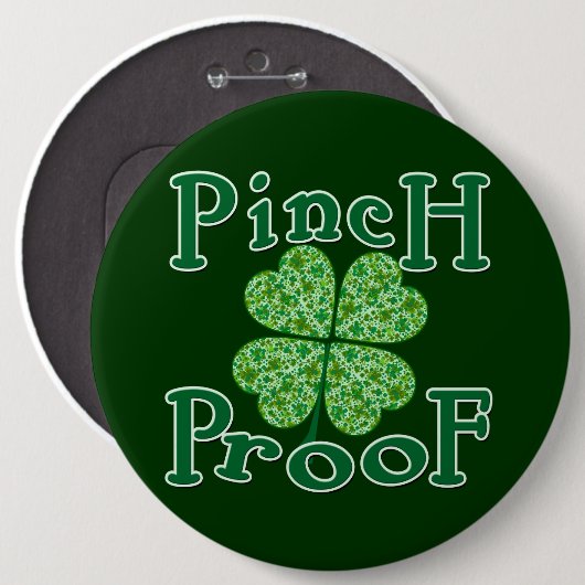 シャーロックアイリッシュTシャツでピンチプルーフ 缶バッジ (正面&裏面)