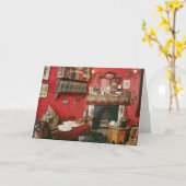 シャーロックホームズの部屋の再建 カード (黄色い花)