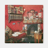 シャーロックホームズの部屋の再建 マグネット (正面)