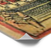 シャーロックホームズ緋色の勉強カバーのヴィンテージ ポスター (角)