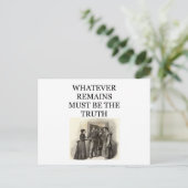 シャーロックホームズ ポストカード (スタンド正面)