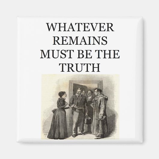 シャーロックホームズ マグネット (正面)