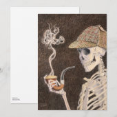 シャーロック・ボーンズ 招待状 (正面/裏面)