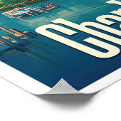 シャーロッテアートヴィンテージトラベルイラストレーション ポスター (角)