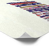 シャーロッテイズハッピーファッションイラストレーション ポスター (角)