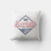 シャーロッテシティノースカロライナ州アメリカ合衆国 クッション (正面)