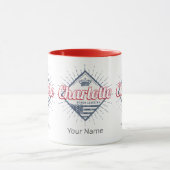 シャーロッテシティノースカロライナ州アメリカ合衆国 マグカップ (中央)
