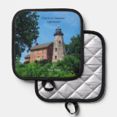 シャーロッテジェネシーライトハウスポットホルダー 鍋敷き (正面/裏面)