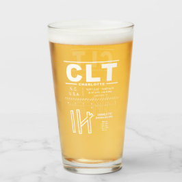 シャーロッテダグラス国際的空港CLT タンブラーグラス