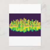 シャーロッテノースカロライナのスカイライン シーズンポストカード (正面)