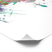 シャーロッテノースカロライナのスカイライン フォトプリント            (角)