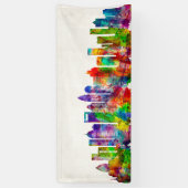 シャーロッテノースカロライナのスカイライン 横断幕 (縦)