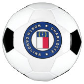 シャーロッテノースカロライナ サッカーボール (回転)