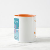 シャーロッテブロンテ引用文(スクエアロゴ) マグカップ (中央)