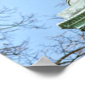 シャーロッテンバーグパレスガーデンの像オッドエンジェル ポスター (角)