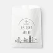 シャーロットでの愛 | 結婚式の引き出物バッグ フェイバーバッグ (正面)