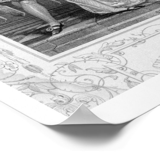 シャーロットとスーザン・クッシュマンはロミオとジュリエットとして、 A ポスター (角)