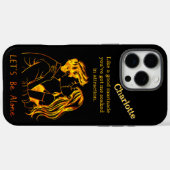 シャーロットにとって心からロマンチックな Case-Mate iPhoneケース (裏面 (横))