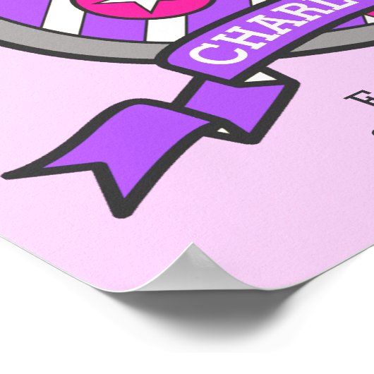 シャーロットの女の子の名前の意味ヘラルドライシールド ポスター (角)