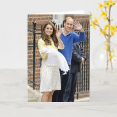 シャーロットエリザベスダイアナ-イギリスはKateを決定します カード (黄色い花)