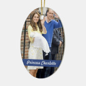 シャーロットエリザベスダイアナ-イギリスはKateを決定します セラミックオーナメント (左)