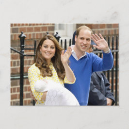 シャーロットエリザベスダイアナ-イギリスはKateを決定します ポストカード