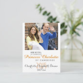 シャーロットエリザベスダイアナ – 英国人ウィルケイト ポストカード (スタンド正面)